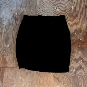 Black and sparkly size 4 skirt from shein